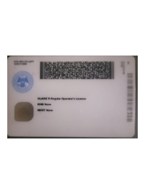 ID Document (Back)