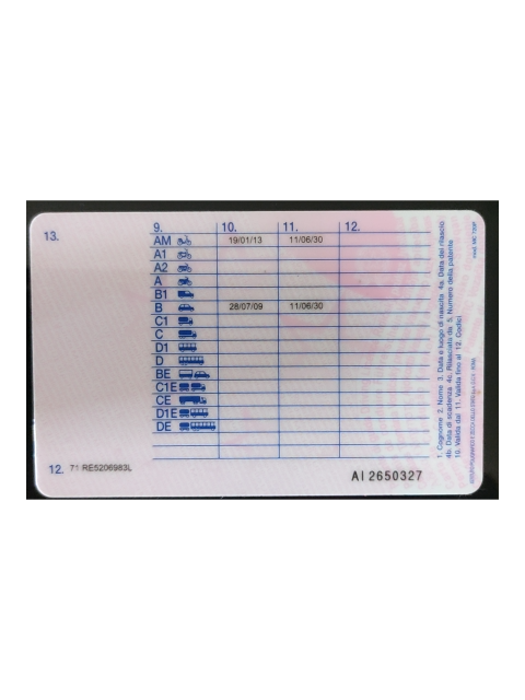 ID Document (Back)